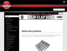 Tablet Screenshot of akuma-tools.com